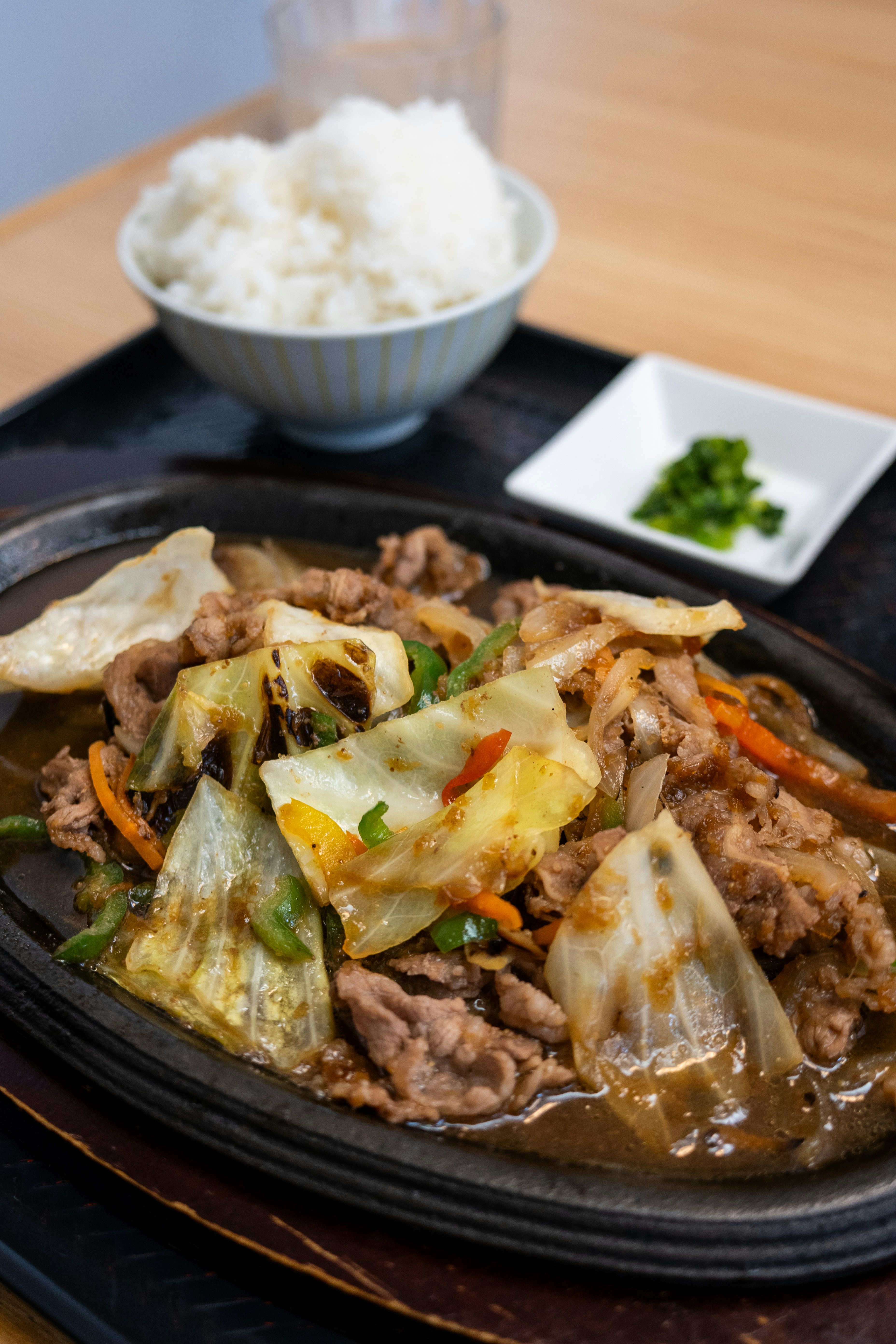 壽喜燒肉品與蔬菜