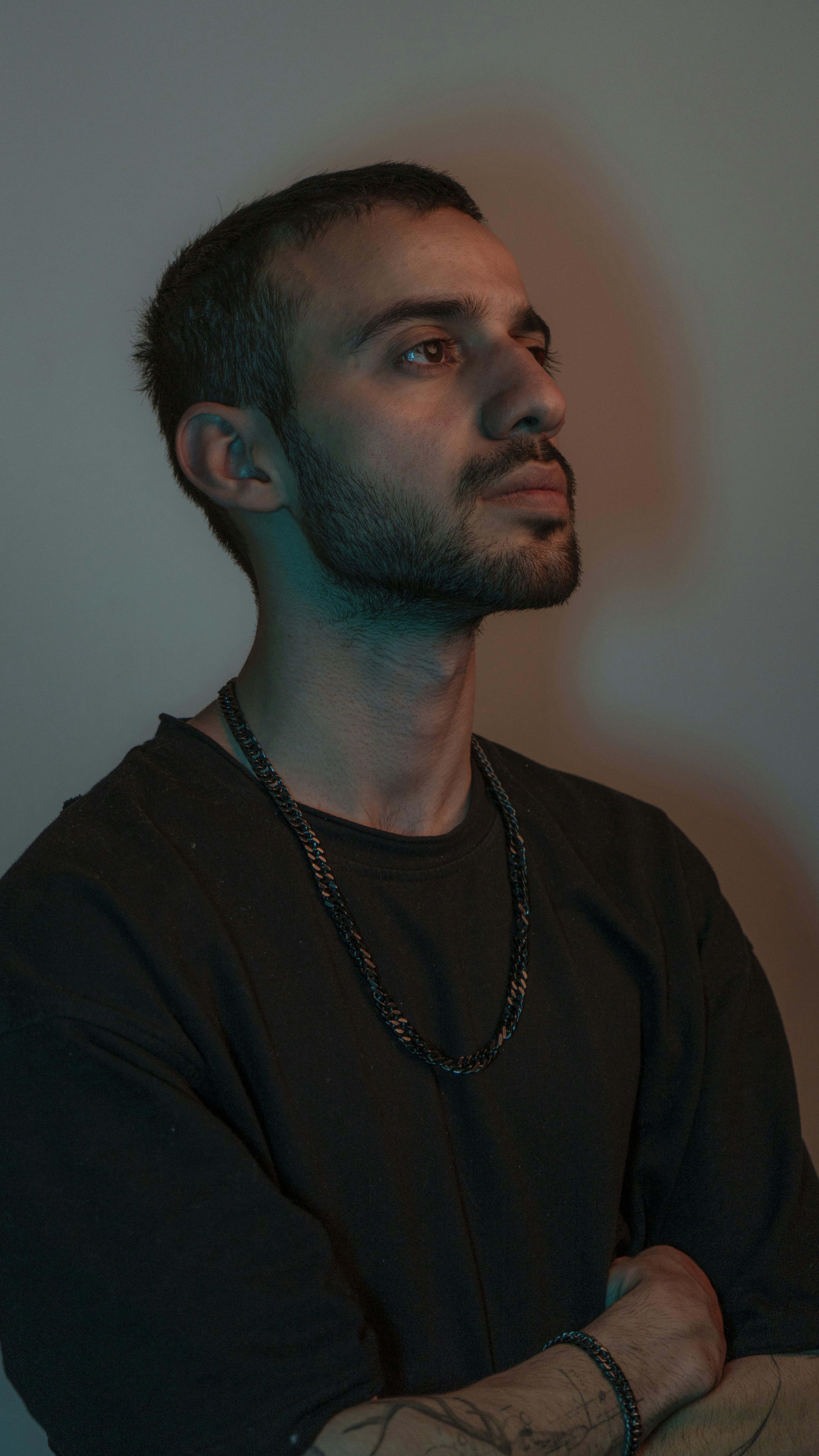 A professional and friendly portrait of a female artist in her studio.