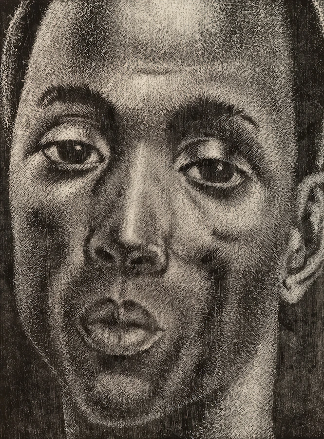 Textural Portrait Study
