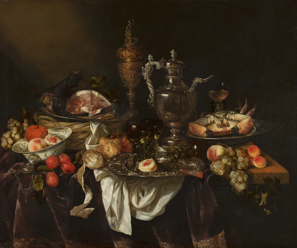 A dessert still life