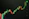 Stock chart indicates growth and potential profit
