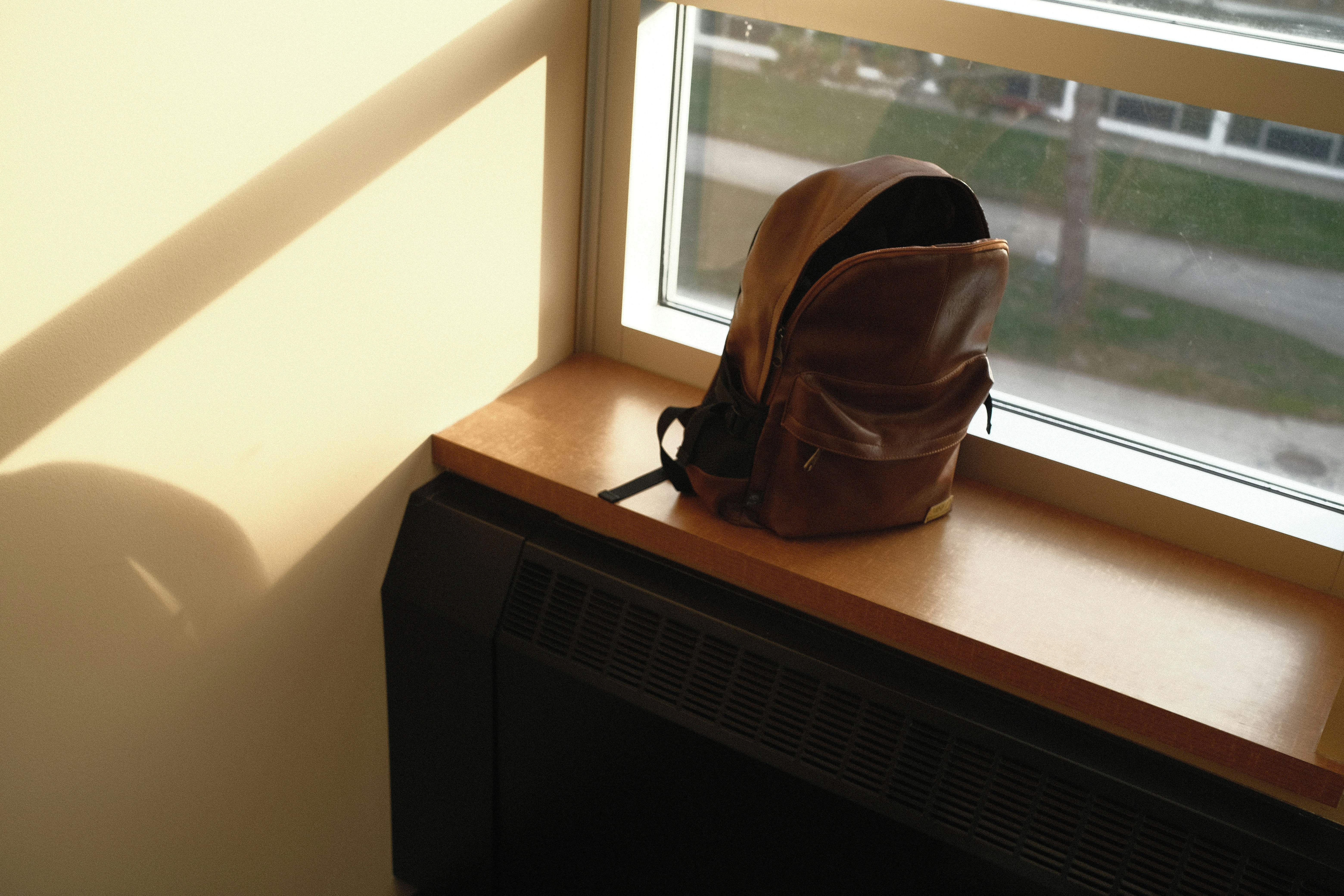 Elite Academy interior with natural lighting and backpack