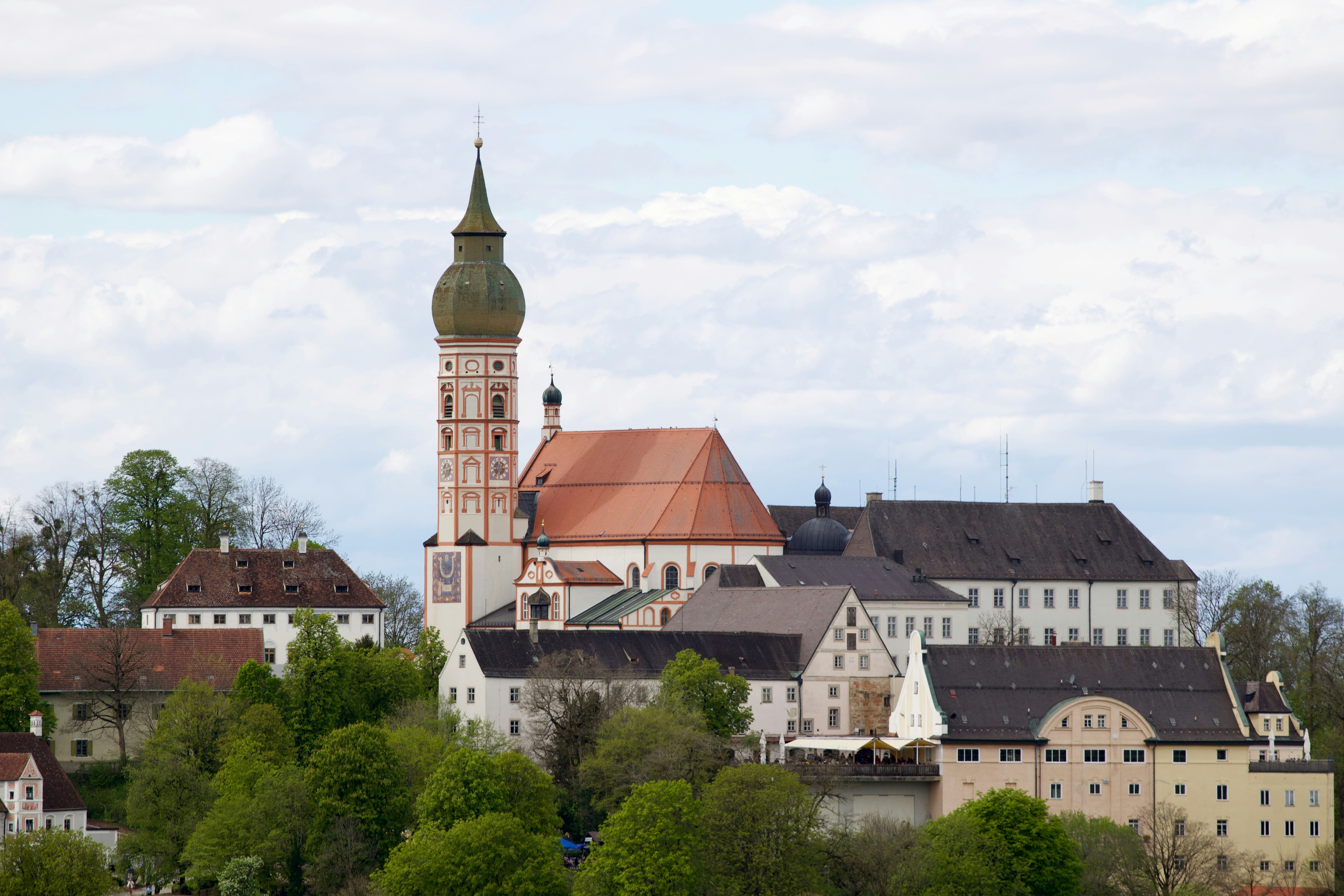 A beautiful church building with a tall spire.