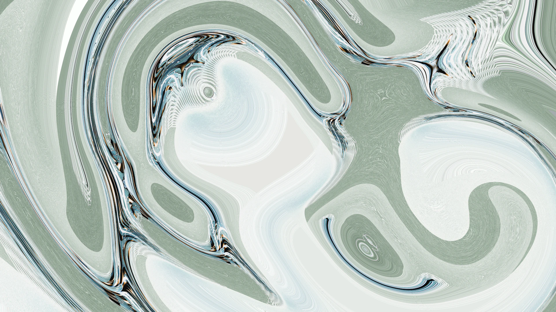 Swirling, abstract marble pattern with pale green tones.