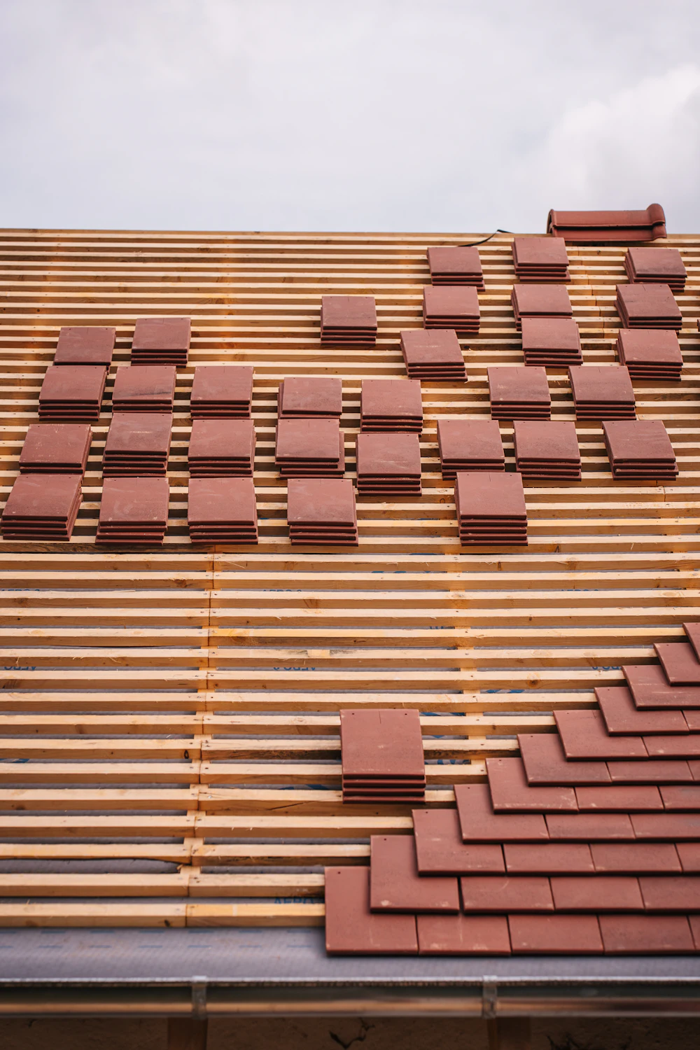 Roofing work