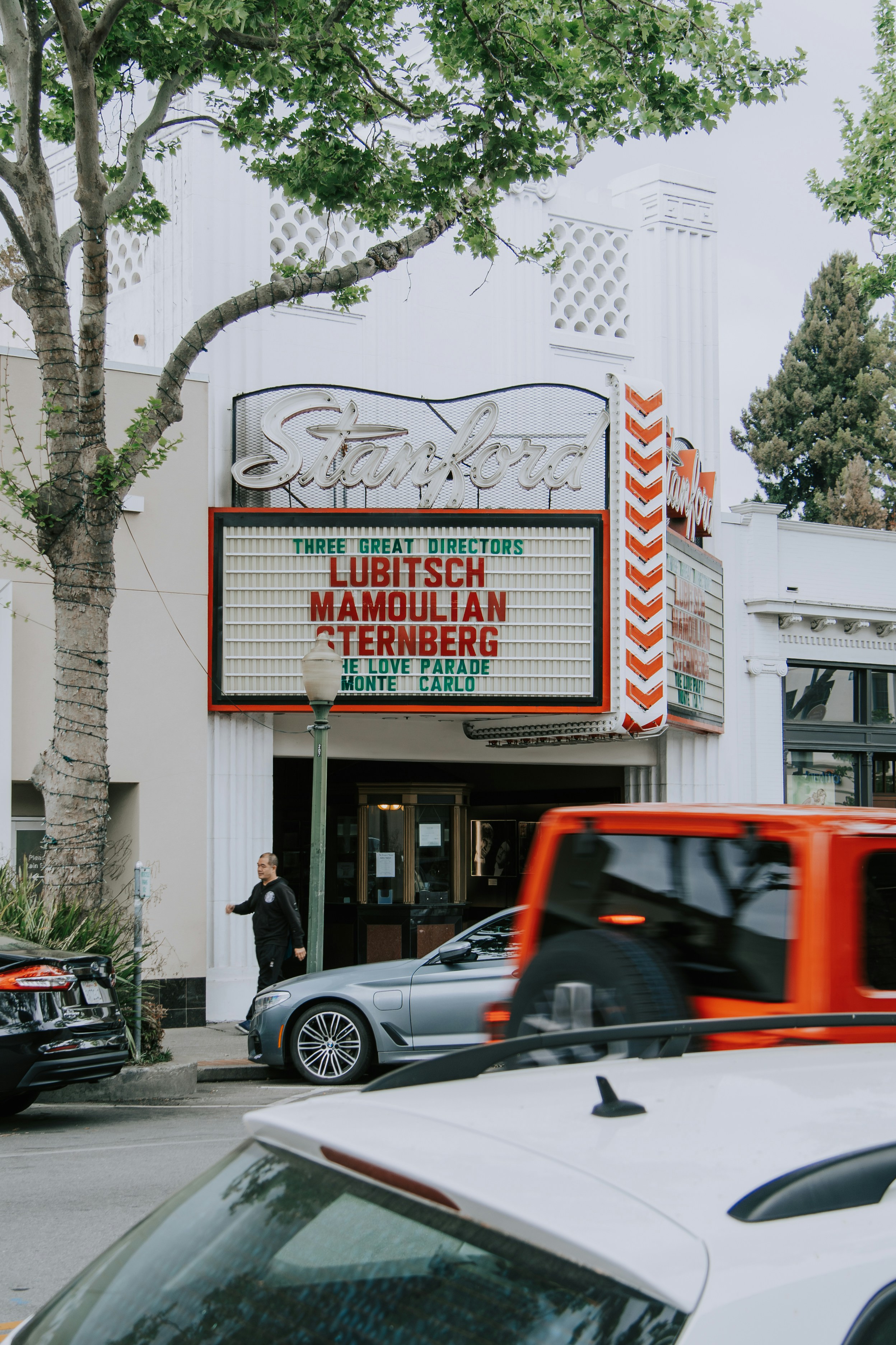 A historic theater announces upcoming film directors.