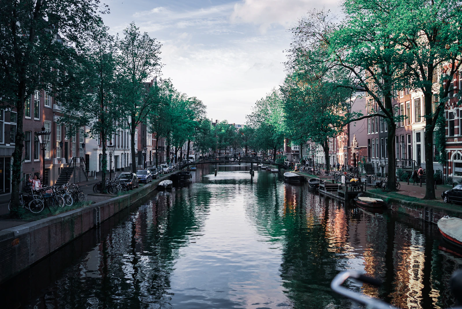 Amsterdam skyline