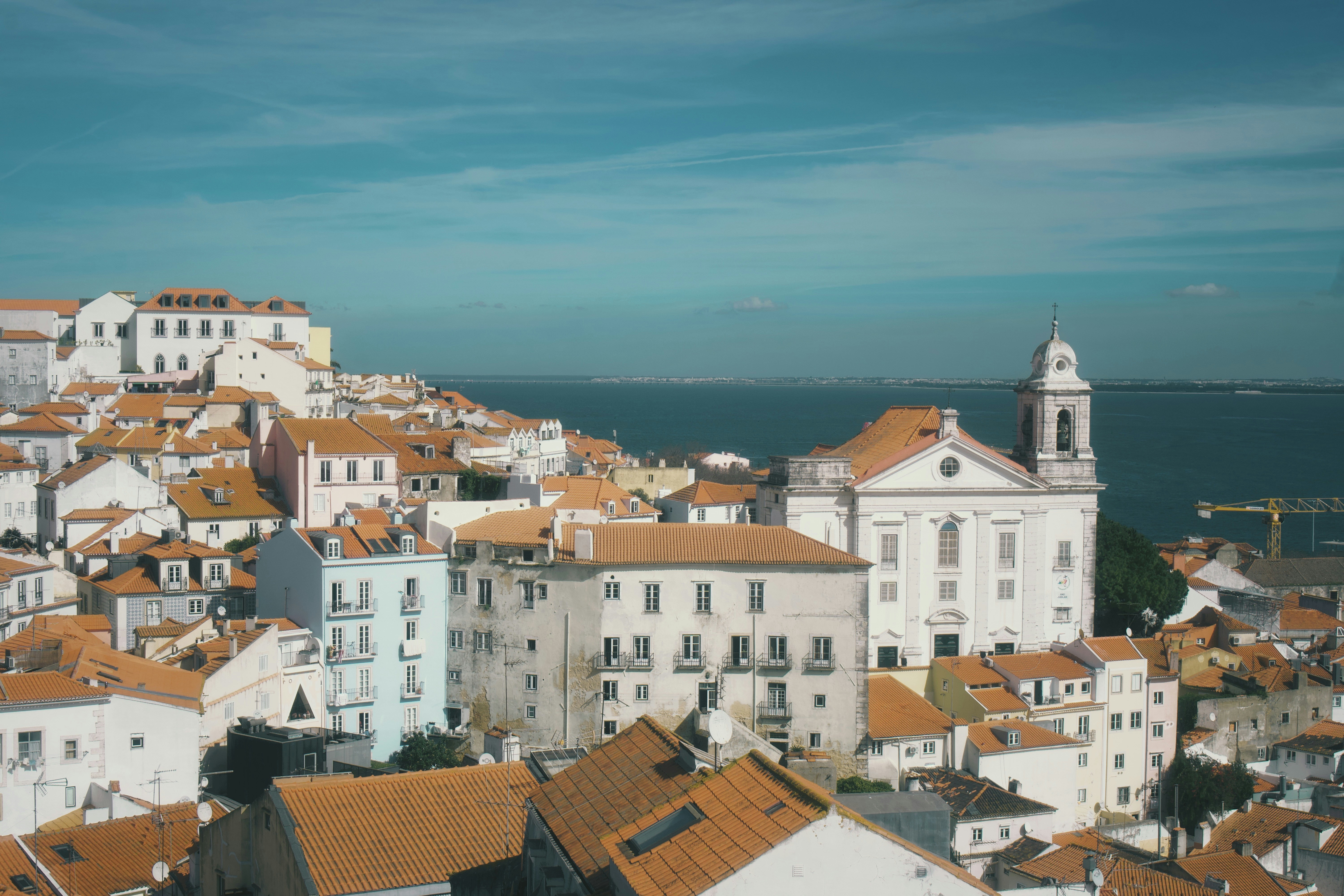 A scenic view of a european city.
