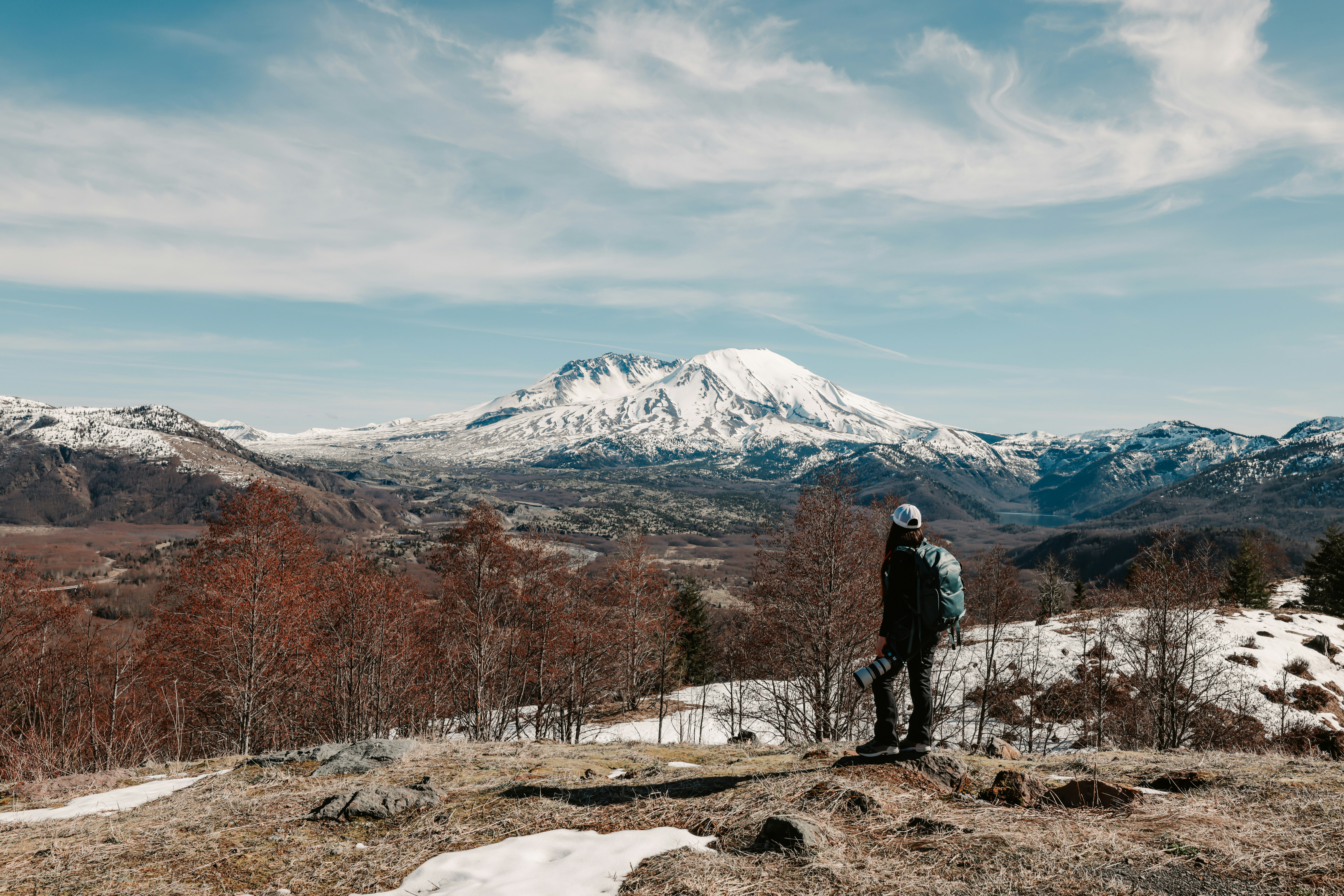 Mount St. Helens - Hiker/Photographer