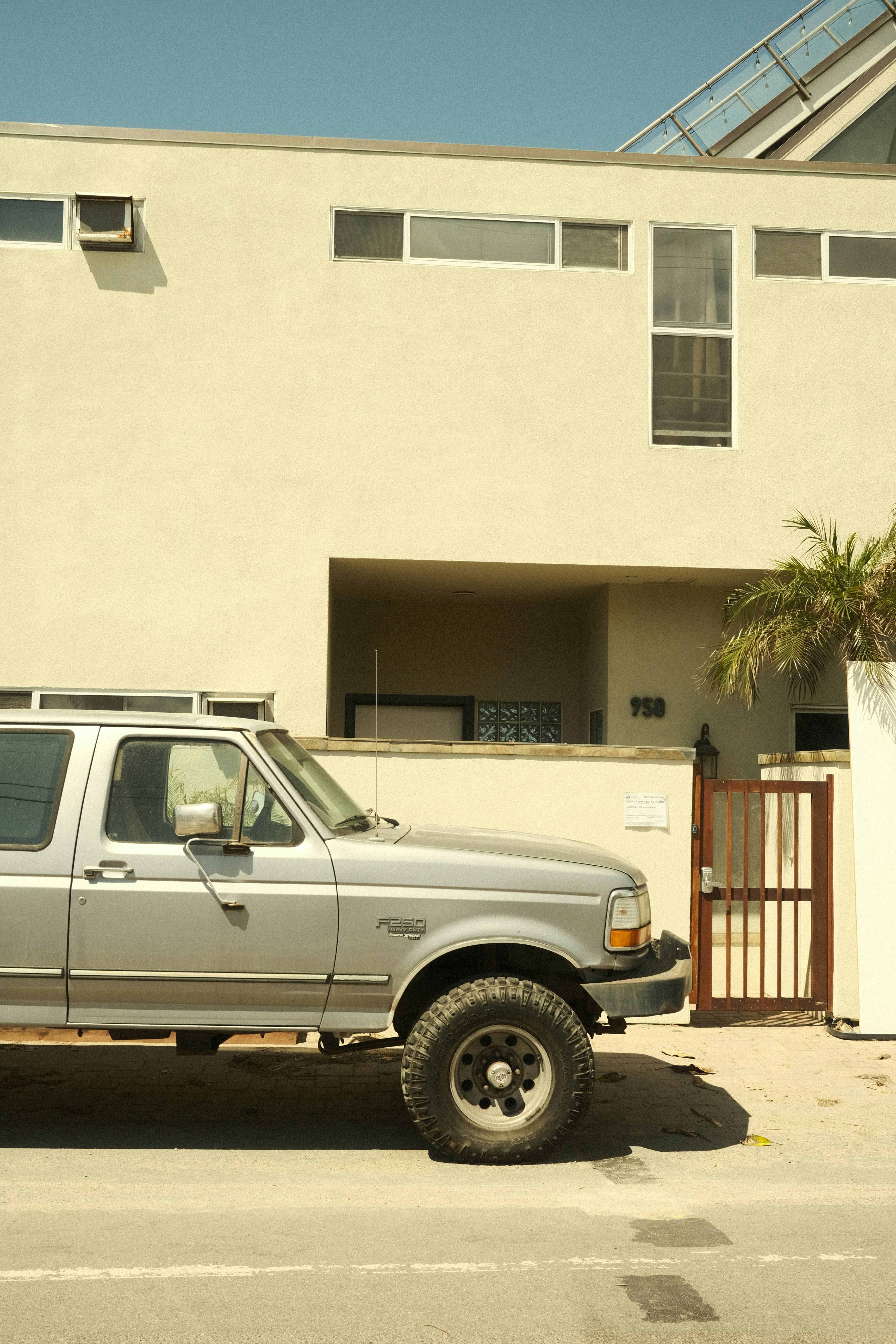 Photo of car on developed film