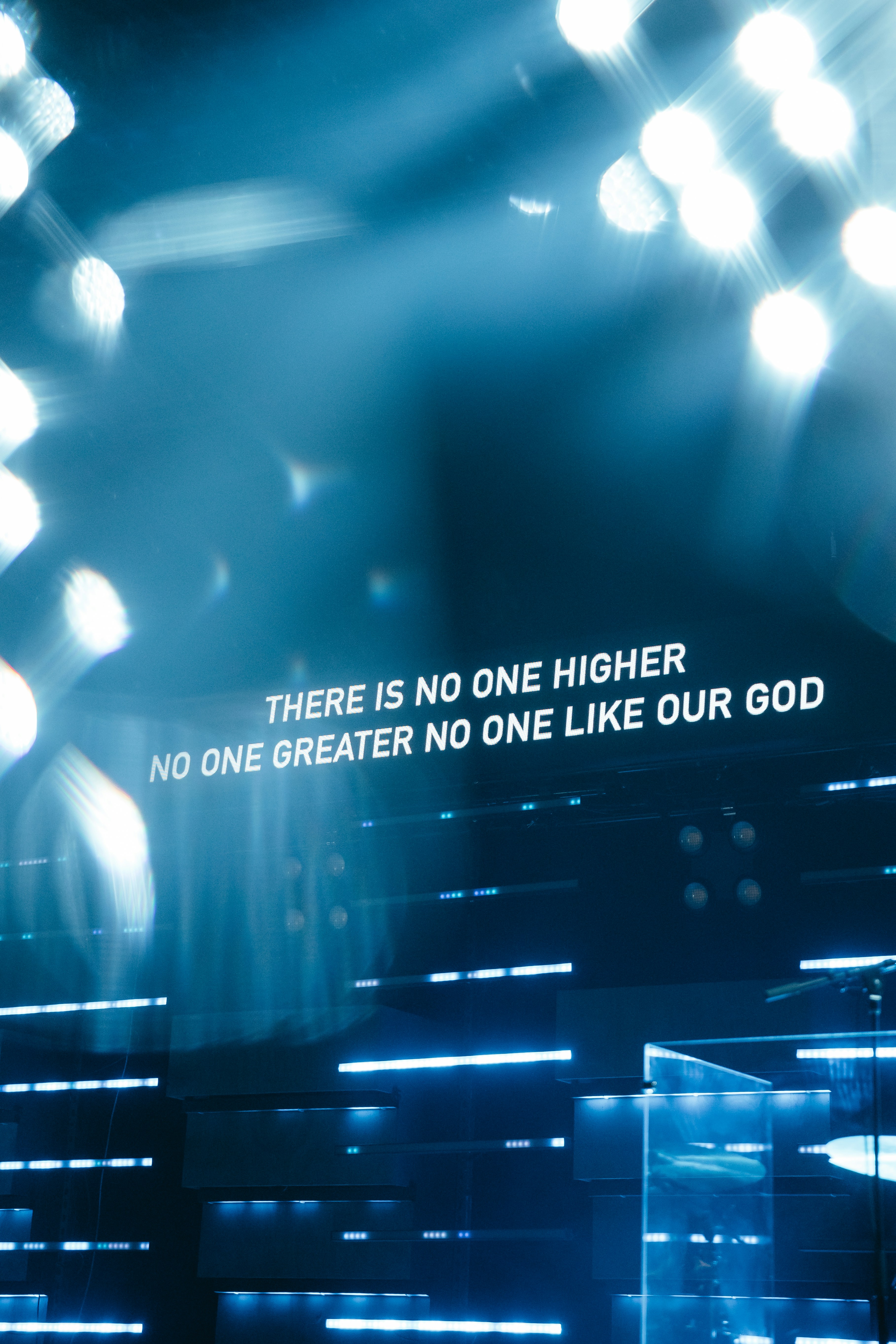 God is higher than everyone; he is the greatest.