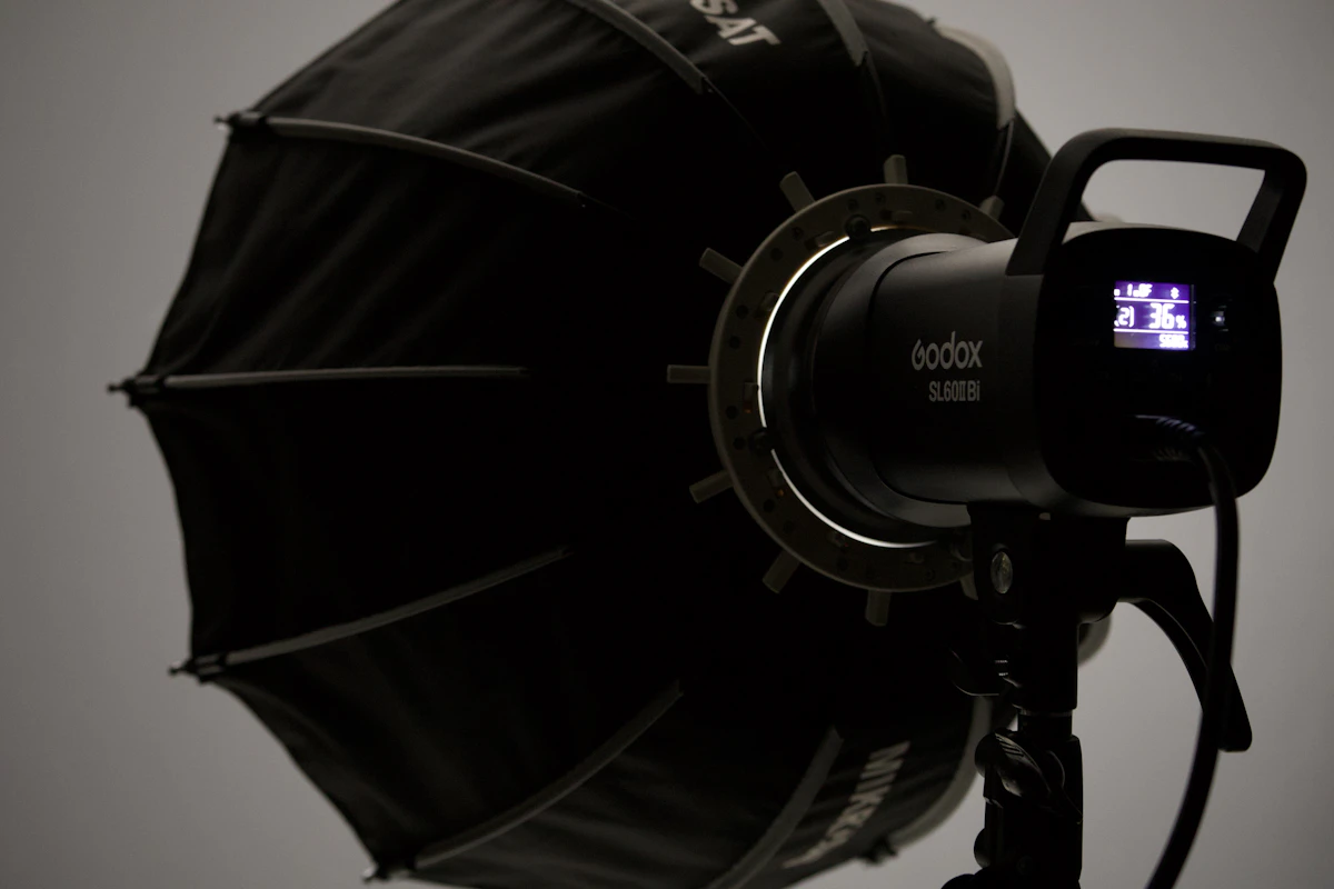 Photography lighting setup
