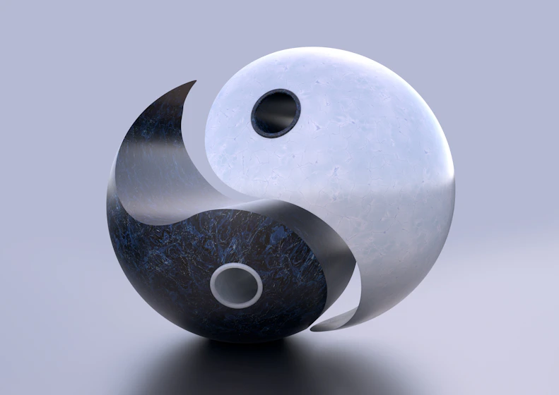 Traditional Chinese calendar with five elements symbols, representing Bazi yearly energy cycles and 