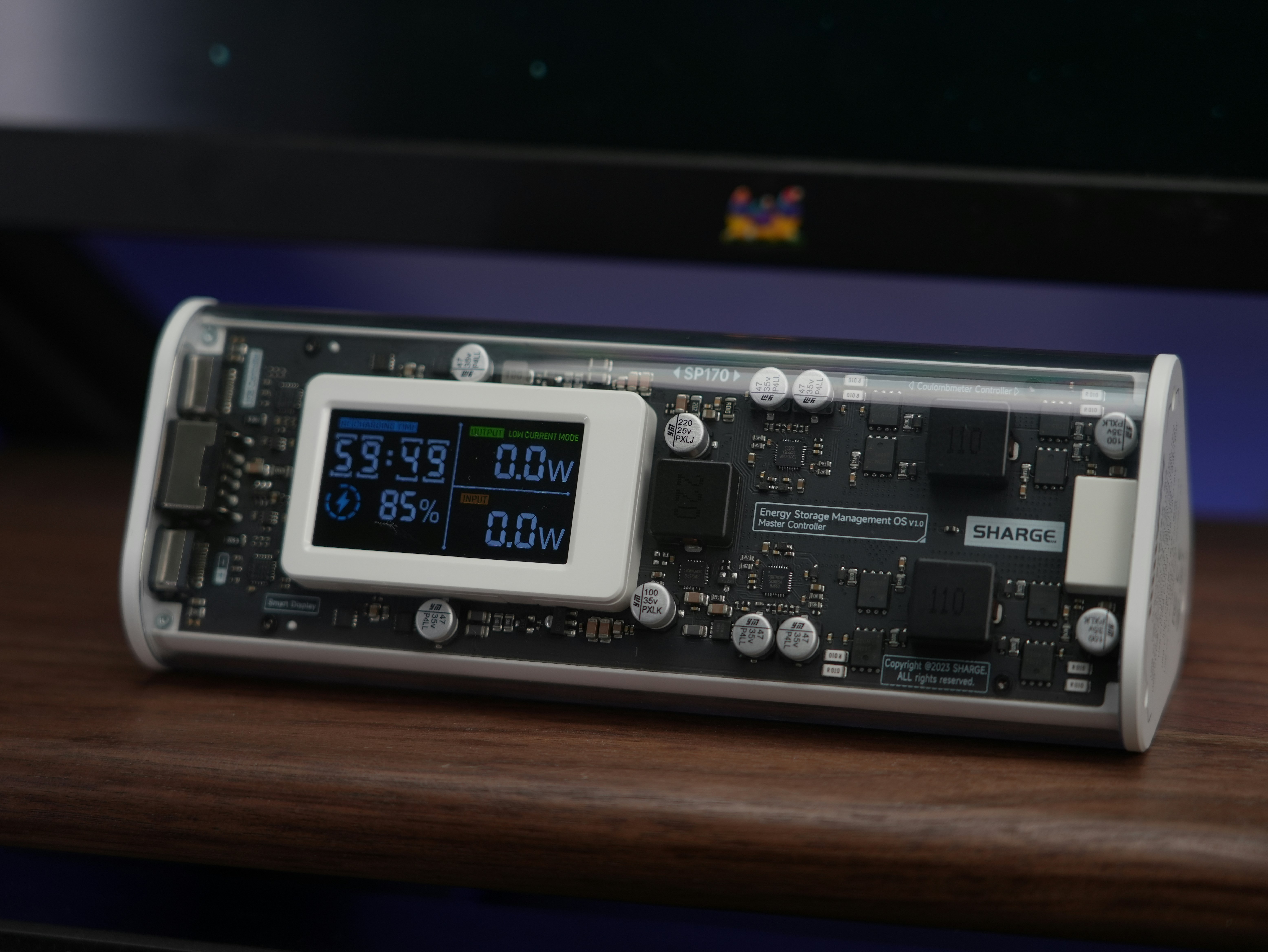 Chevy Bolt EV dashboard showing battery and range display