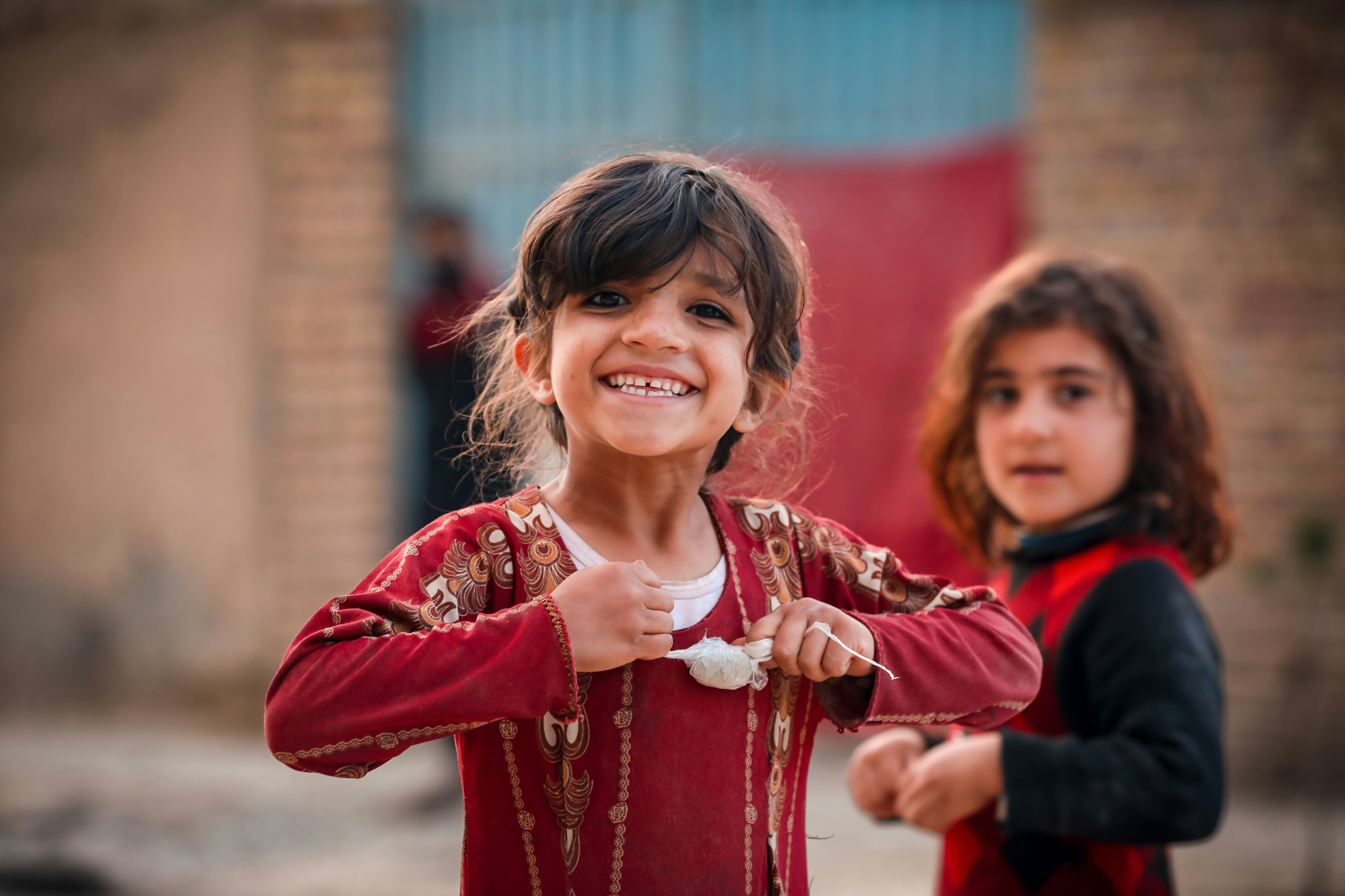 Enfants d'Afghanistan.