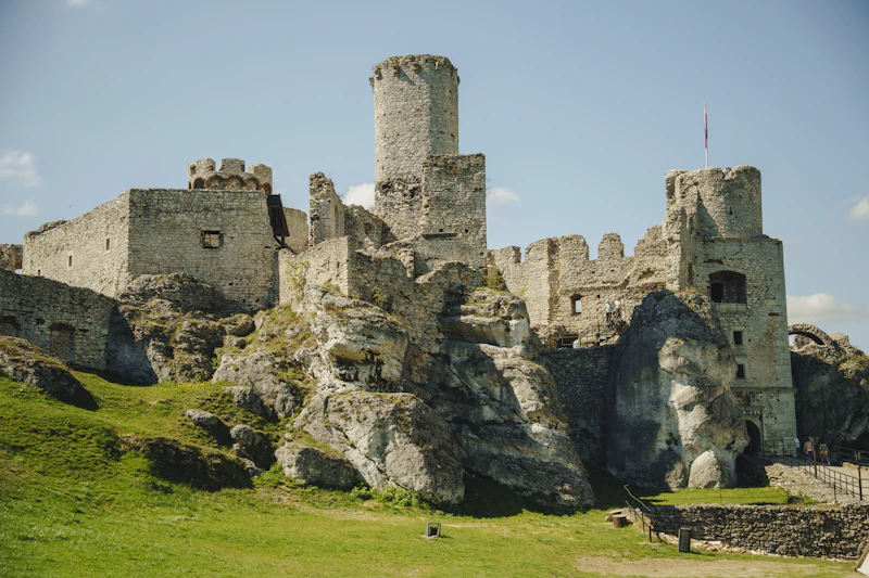 Castle on hilltop