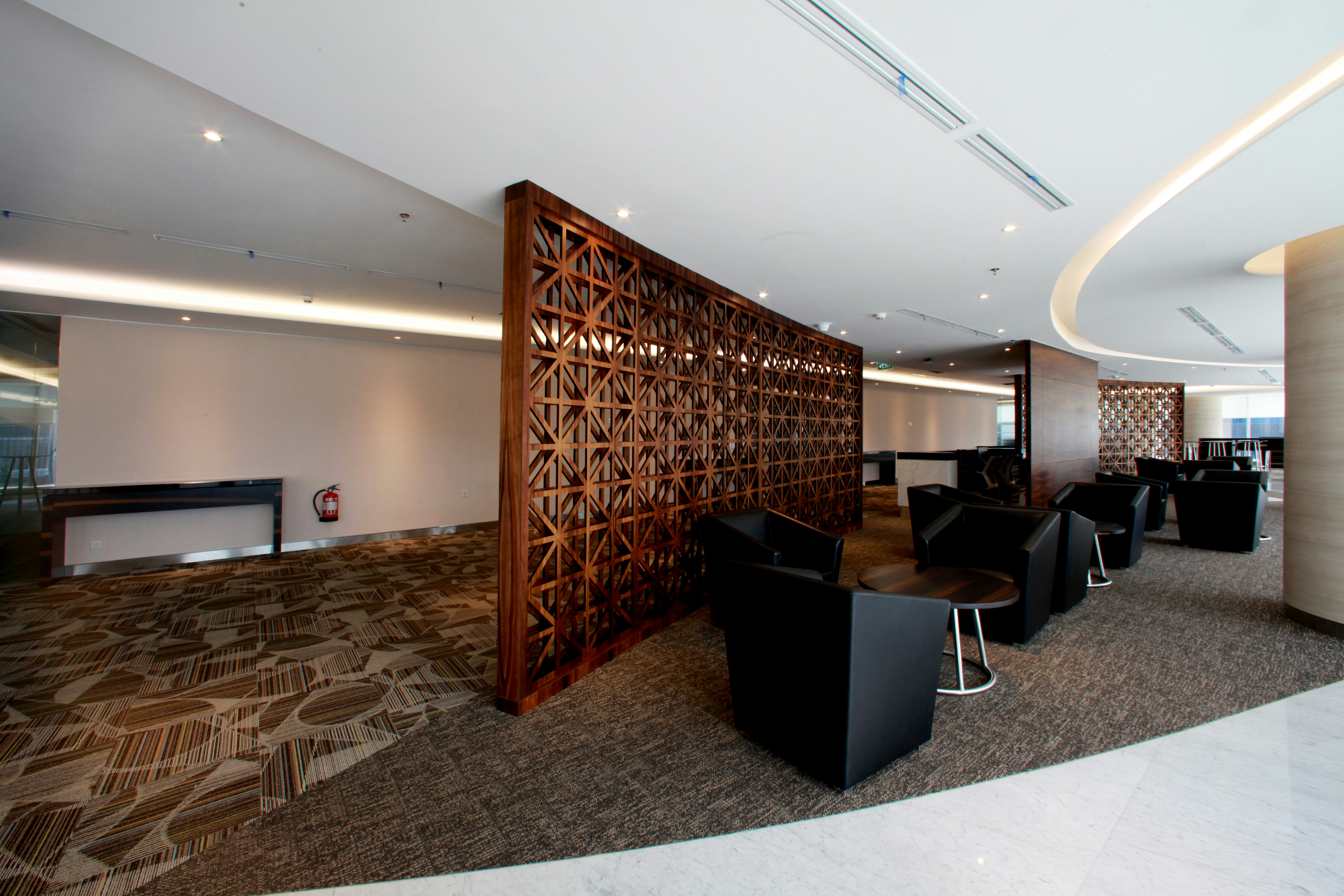 Modern office lounge