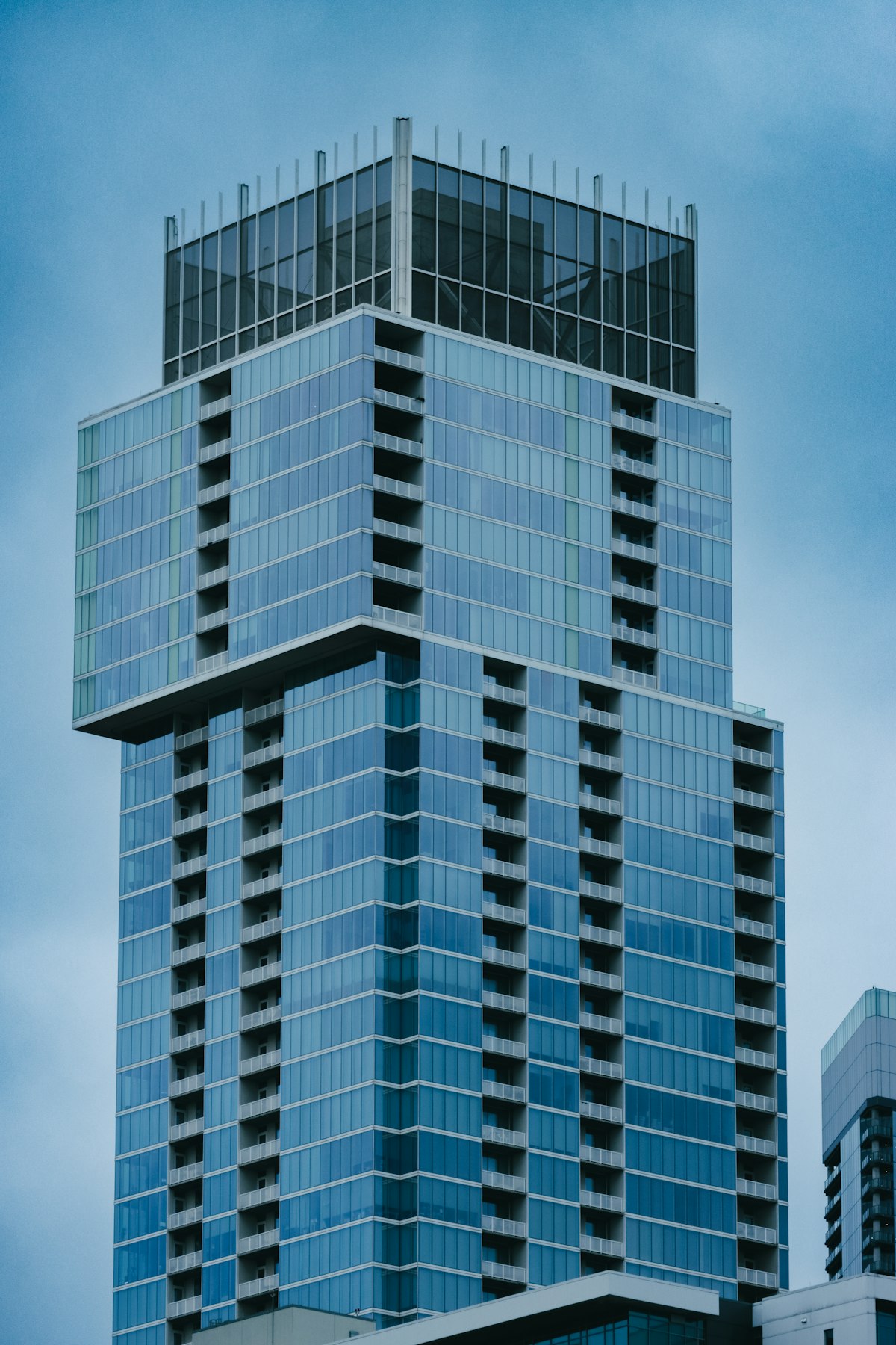 Modern residential tower