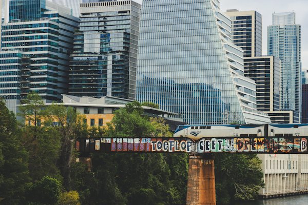 A cityscape with modern buildings — Austin, United States