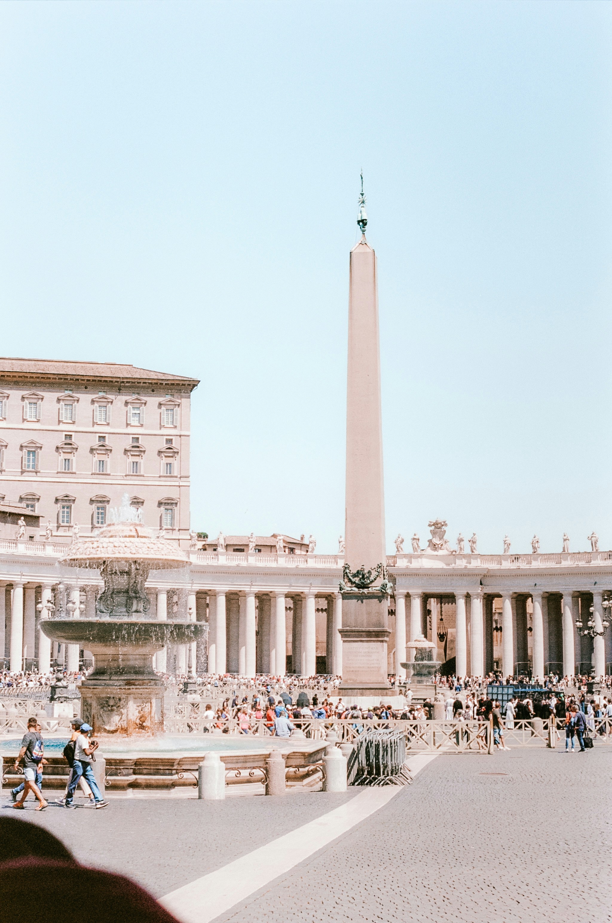 Saint peter's square in vatican city.