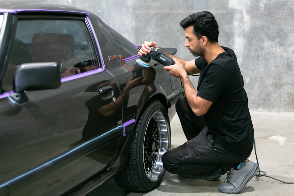 Oldtimer lack pflegen besonderheiten bei klassischen fahrzeugen — step-by-step visual example