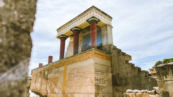 Le Palais de Knossos - Tresor minoen de Crete