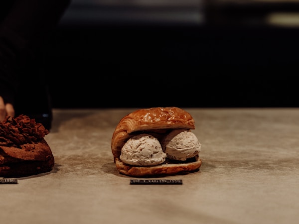 Medialuna Ice Cream Sandwich