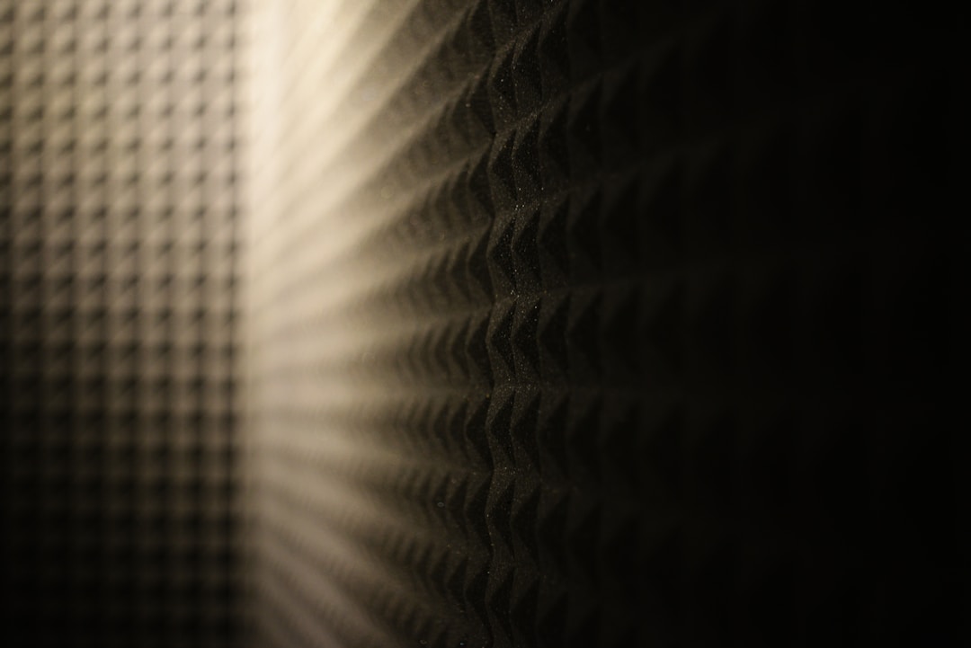 Person on a video call with clear audio setup