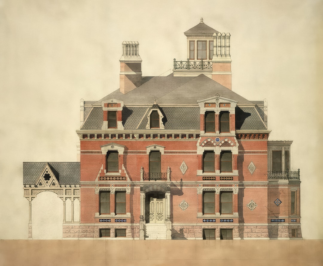 , Artist Peter Bonnett Wight (Architect) Title Eliphalet W. Blatchford House, Chicago, Illinois, LaSalle Street Elevation and Partial Section Place LaSalle Street, 375 North (Building address:) Date 1873–1875 Medium Ink and watercolor on paper https://www.artic.edu/artworks/90507/eliphalet-w-blatchford-house-chicago-illinois-lasalle-street-elevation-and-partial-section