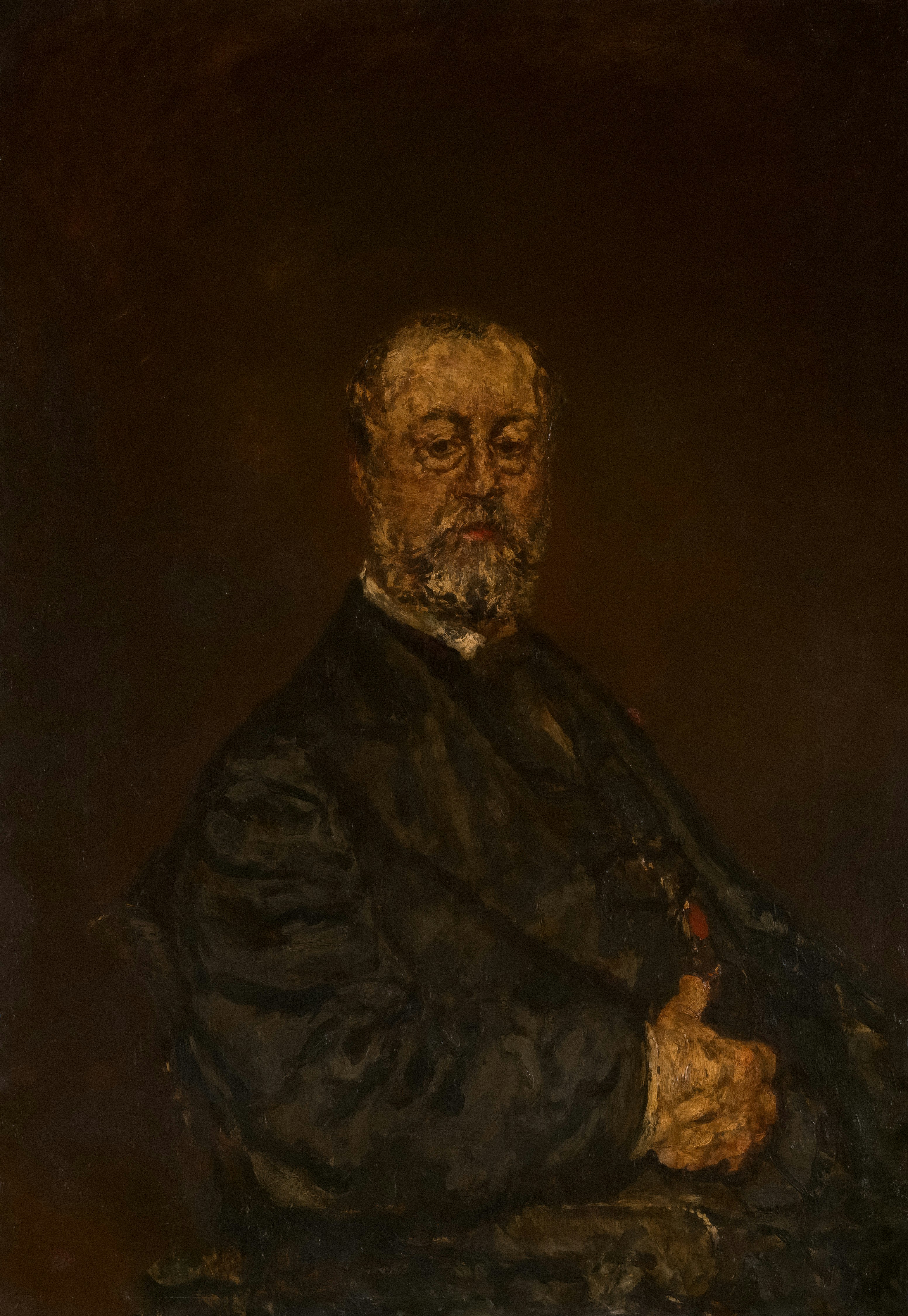 Artist Adolphe Joseph Thomas Monticelli Title Portrait of Monsieur Rouland Place France (Artist's nationality:) Date 1870–1880 Medium Oil on canvas https://www.artic.edu/artworks/7489/portrait-of-monsieur-rouland