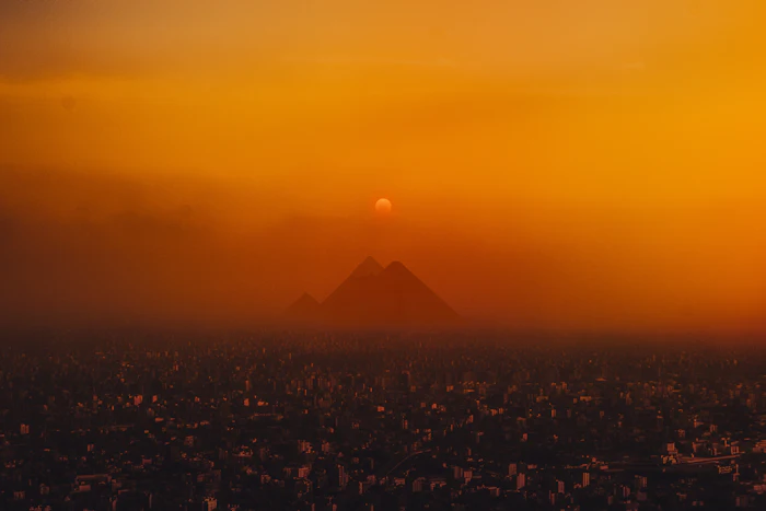 Égypte — Pyramides de Gizeh