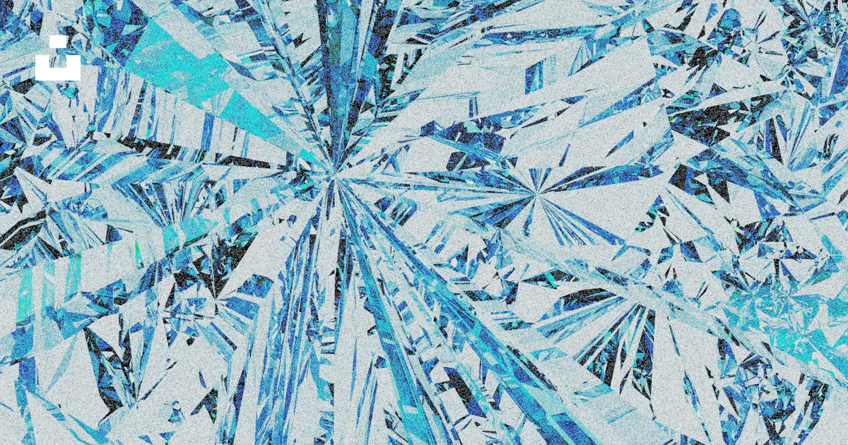 Patterns Blue Shard Abstract, icy blue shards create a cool design. photo – Free Iphone ...
