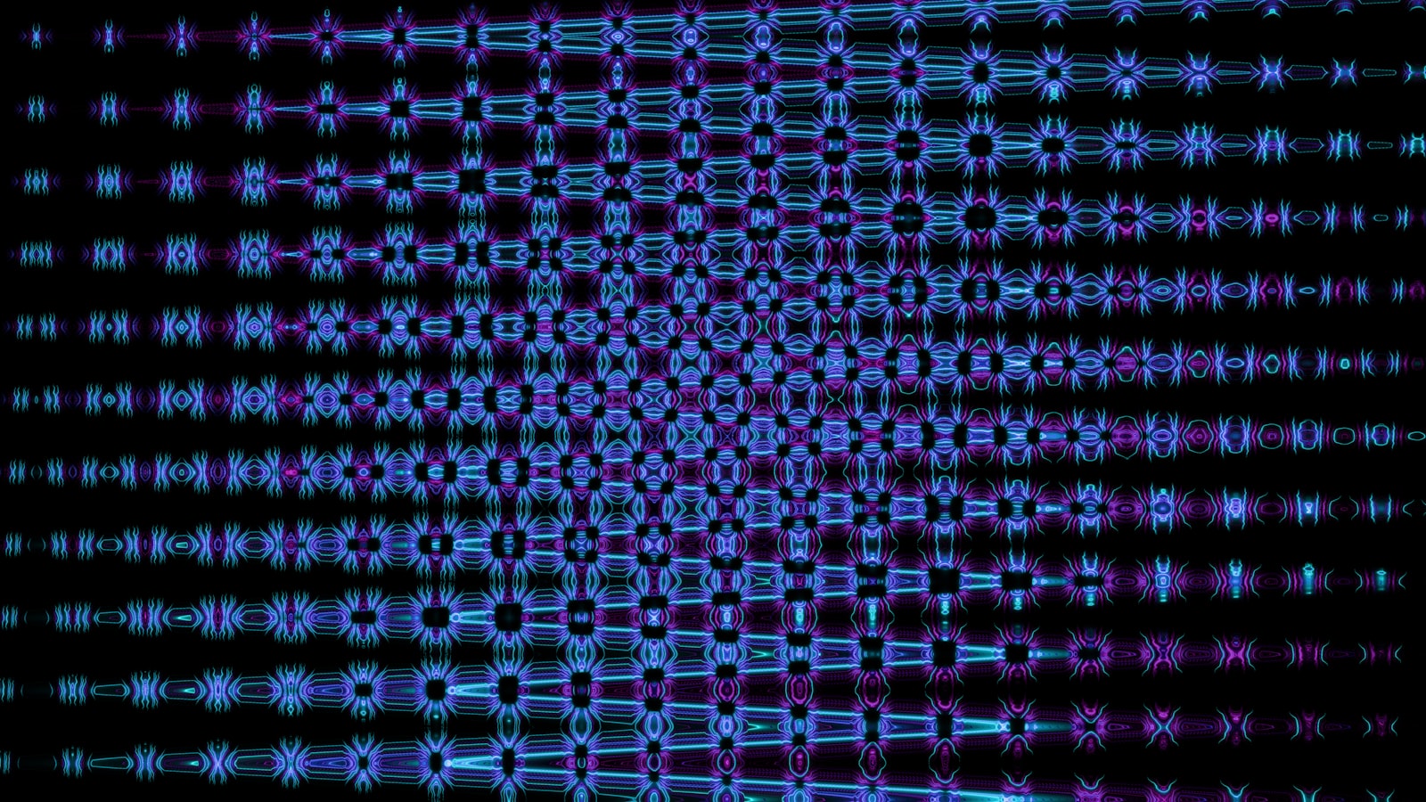 Abstract lines create a mesmerizing, wavy pattern representing workflow connections