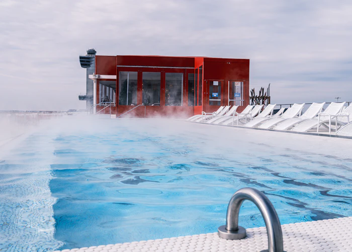 Rooftop pool offer