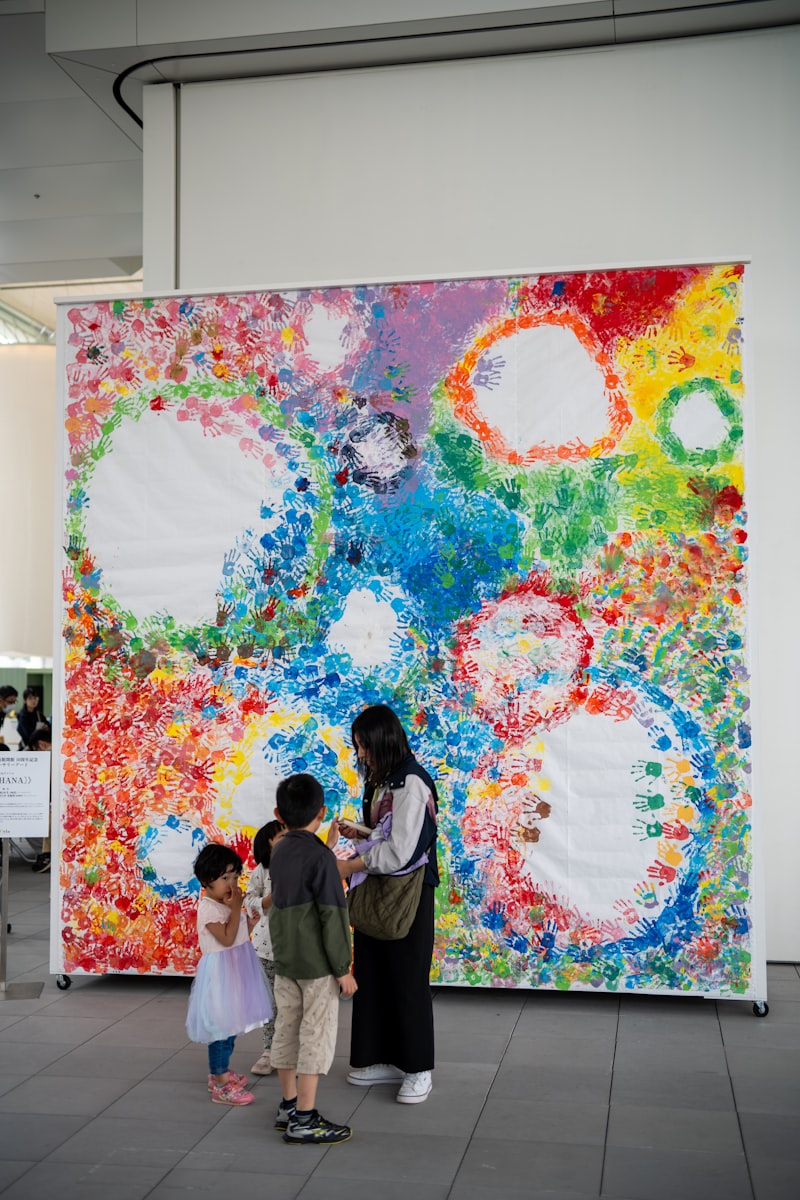 Kids at the children museum