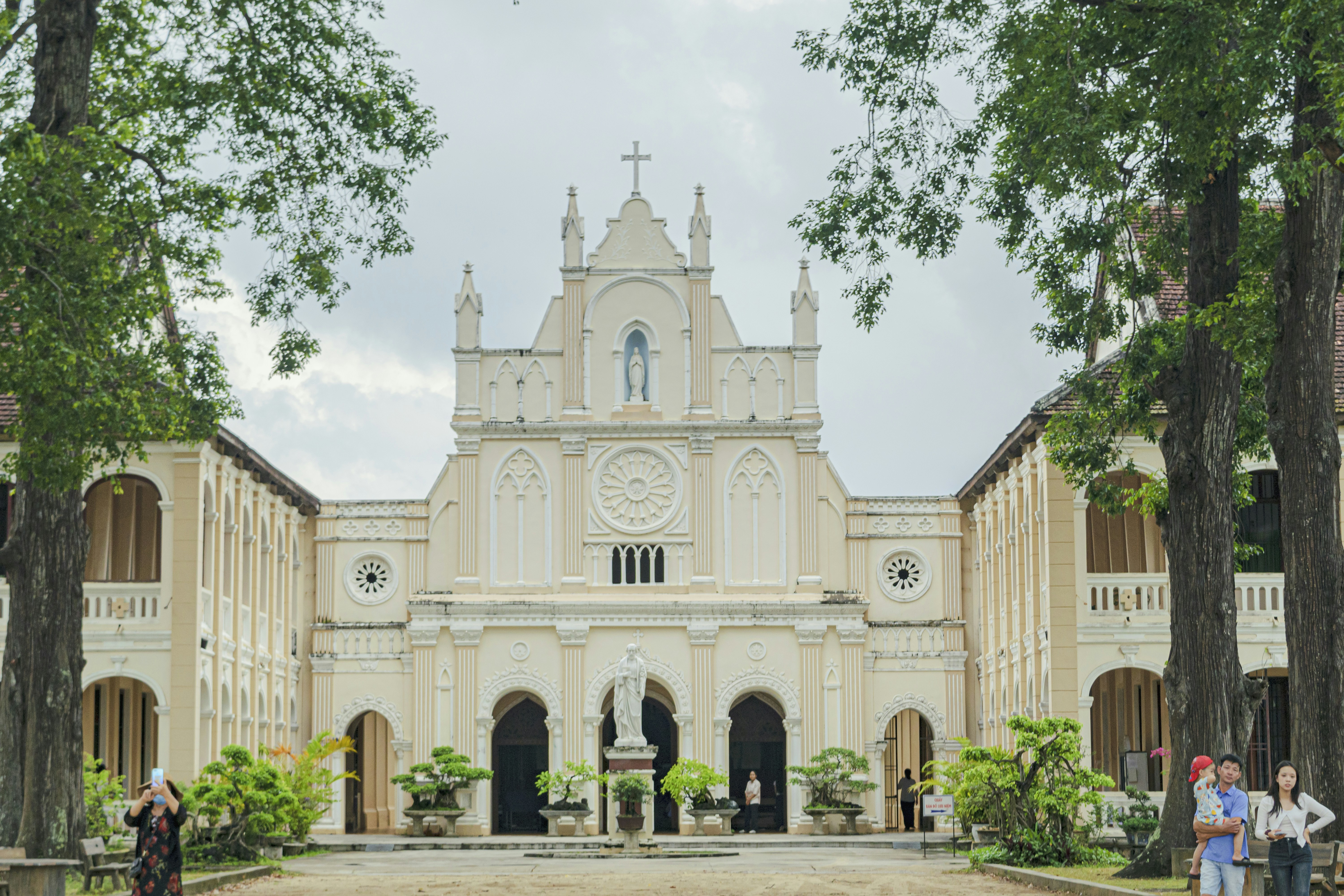 Residential towers representing apartment rentals in Quy Nhon, Vietnam