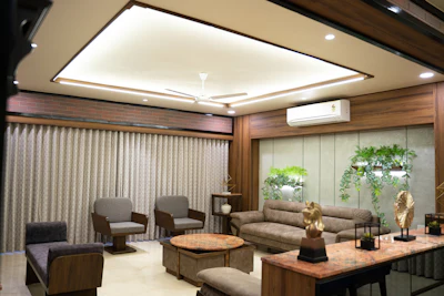 High end living room