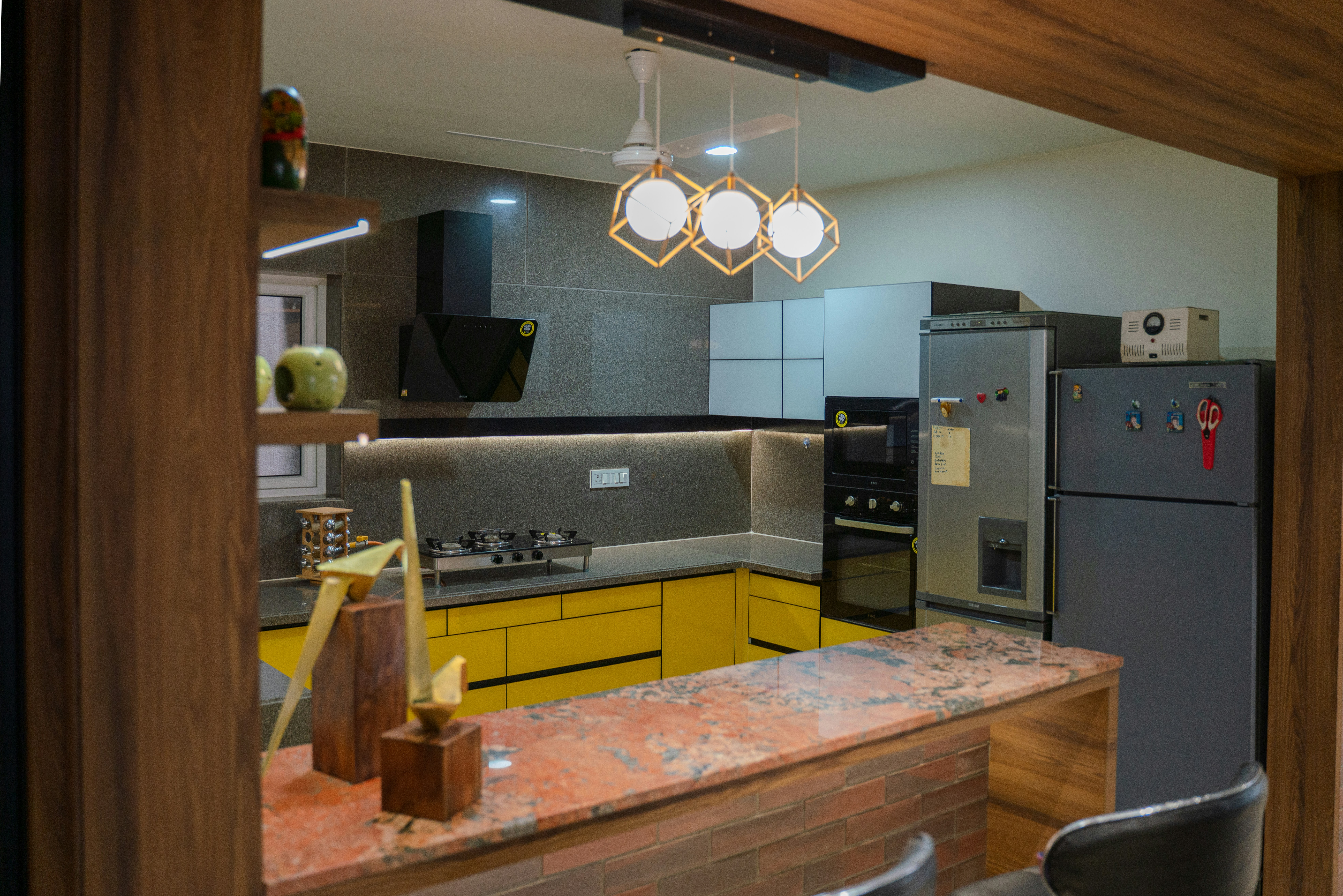 a newly renovated kitchen in a rental unit - Rental property refinance