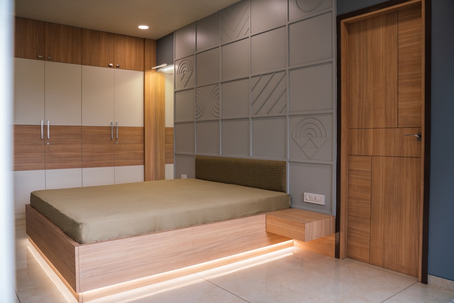Lit Plateforme Paddy 140x190 cm AM.PM mobilier et décoration