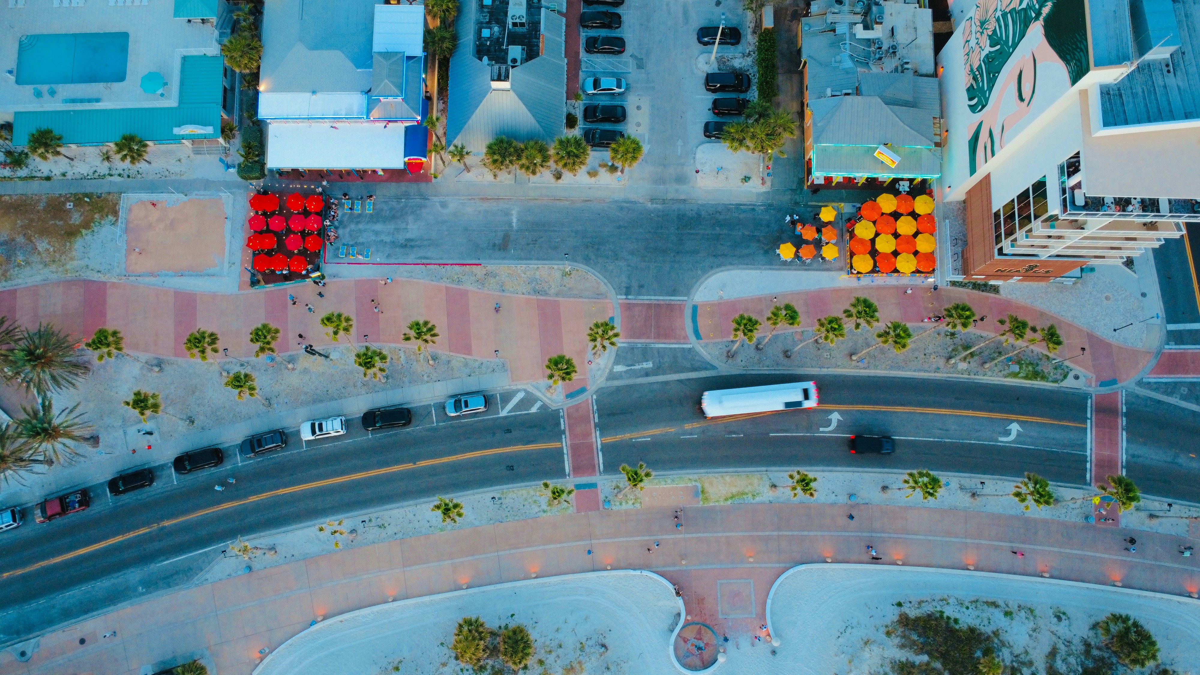 Small neighborhood electric vehicle parked on a city street