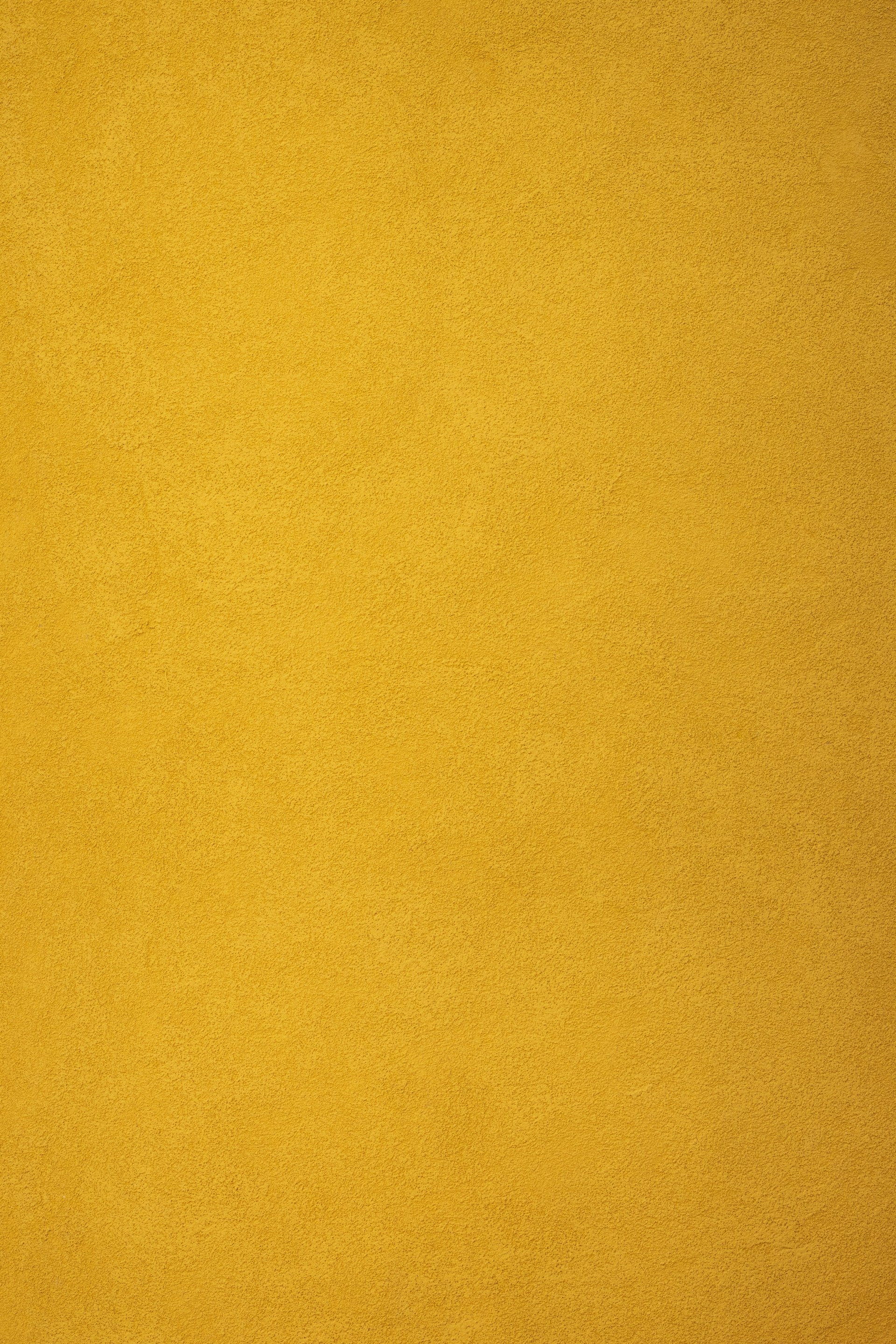 A plain, textured background of golden yellow.