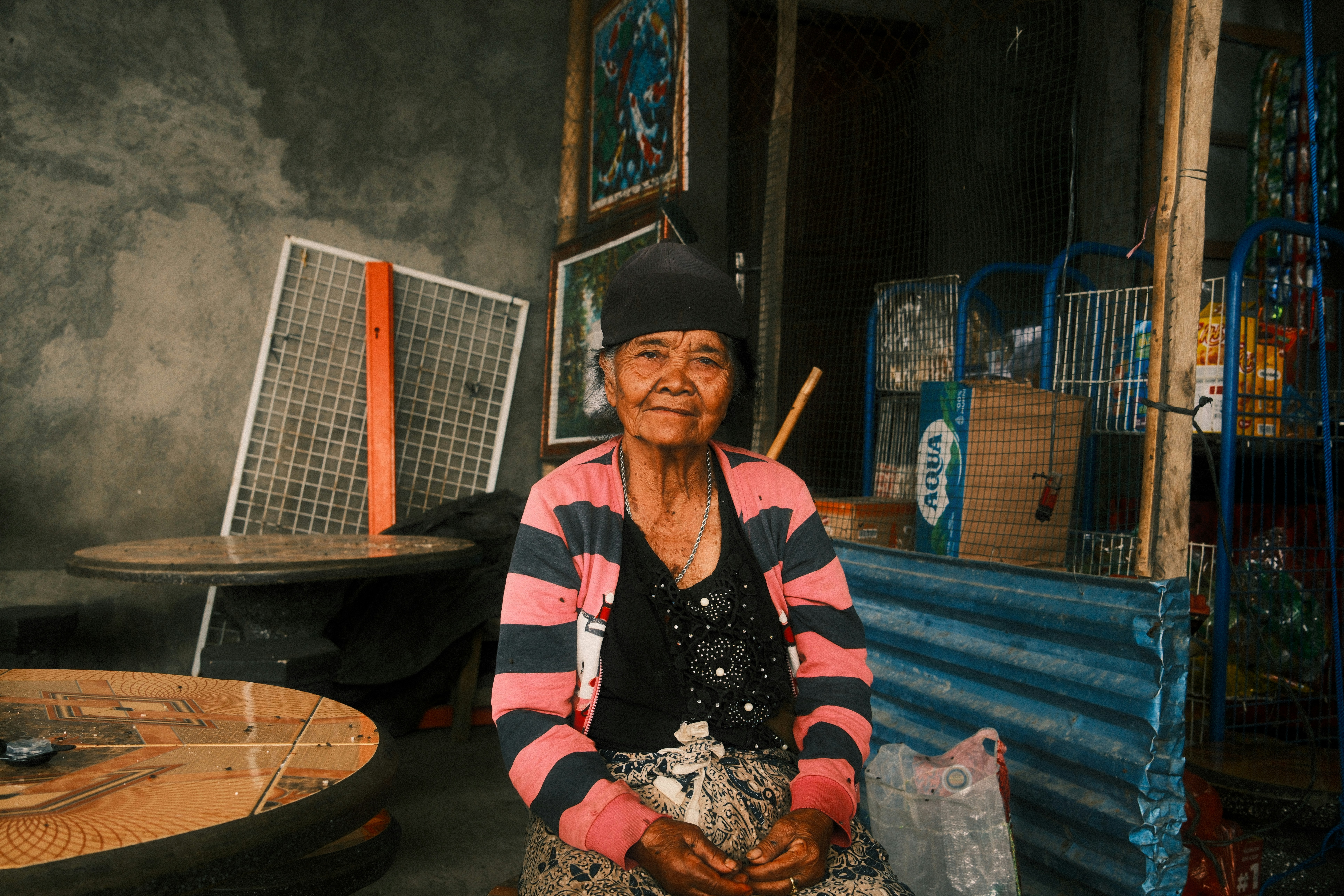 A smiling woman poses for a photo., 