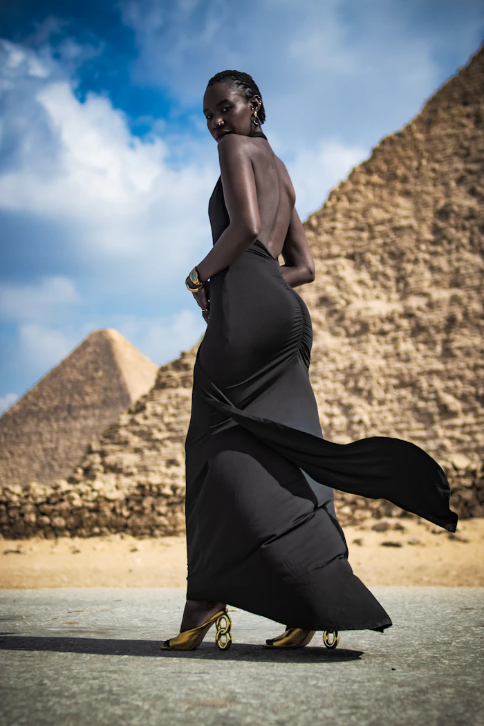 Backless Maxi Dress