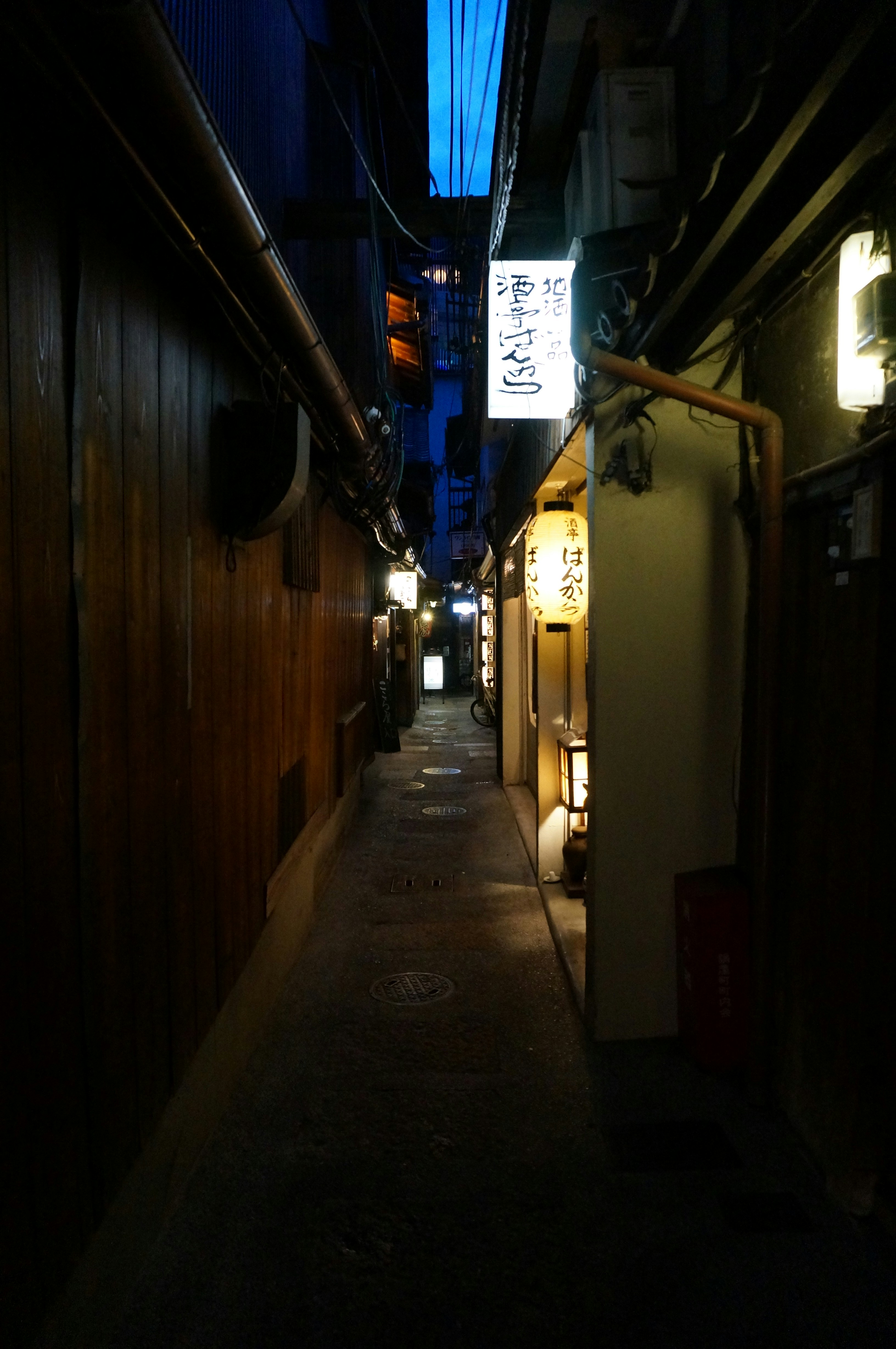 Tokyo Night Alley and Sushi Bar Entrance