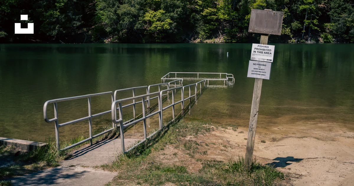 Unsplash Ramps Ramp leads to a tranquil lake. photo – Free Usa Image on Unsplash