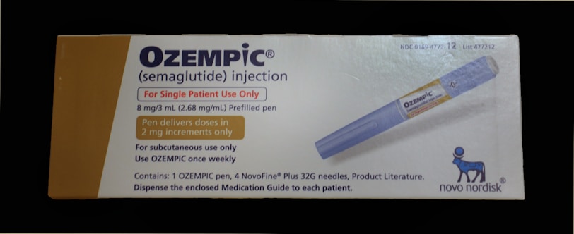 It is a box of ozempic injection medication.