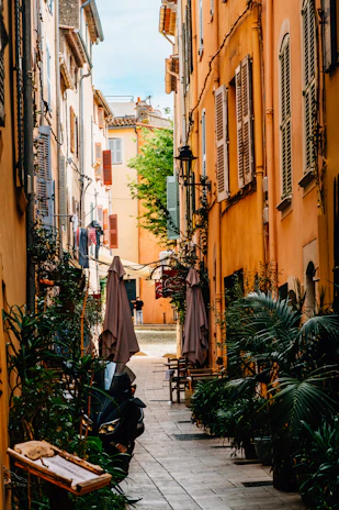 Ruelle de Saint-Tropez – zone d’intervention de la conciergerie