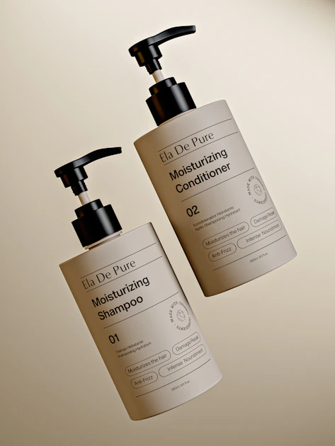 Haircare deep conditioner and moisturizing routine