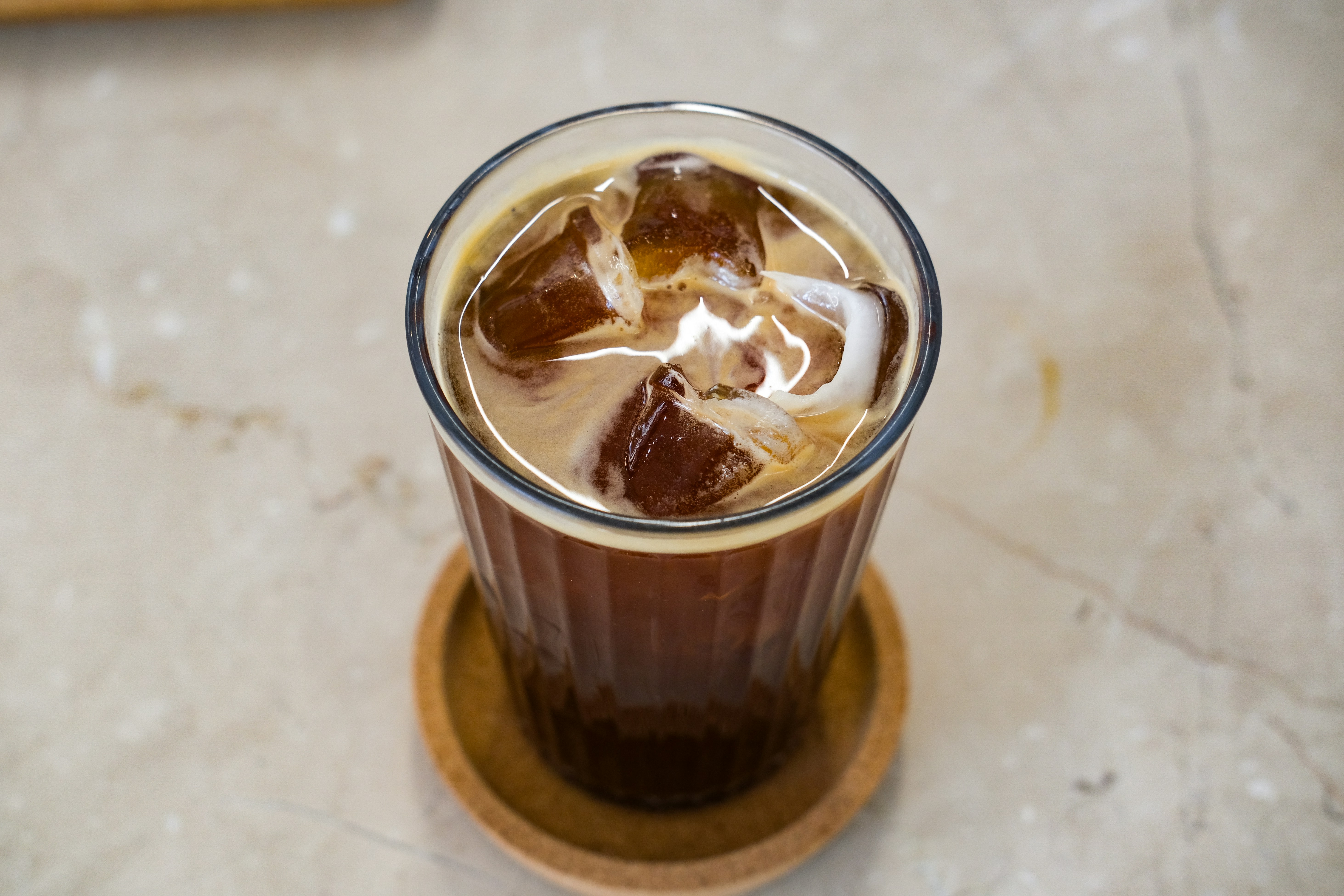 Horchata Cold Brew and specialty latte at Lift Coffee - Uptown Chicago coffee shops