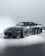 A sleek, sporty car with a modified build.